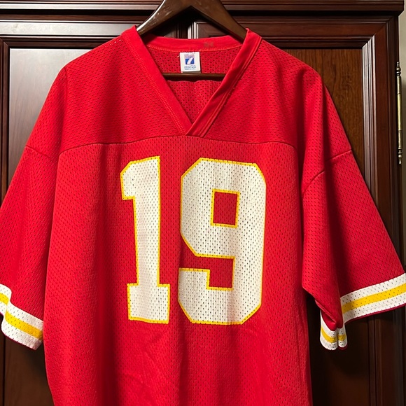 Vintage Rare Classic Logo brand NFL KC Chiefs Joe Montana #19